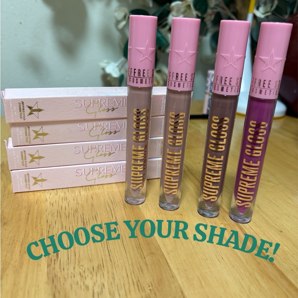 Jeffree Star Supreme Lip Gloss~CHOOSE YOUR SHADE~ Full Sz 0.172oz BNIB Authentic